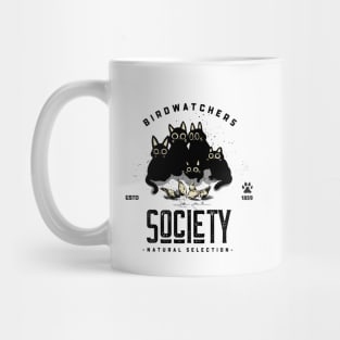 Cat Birdwatchers Society Mug